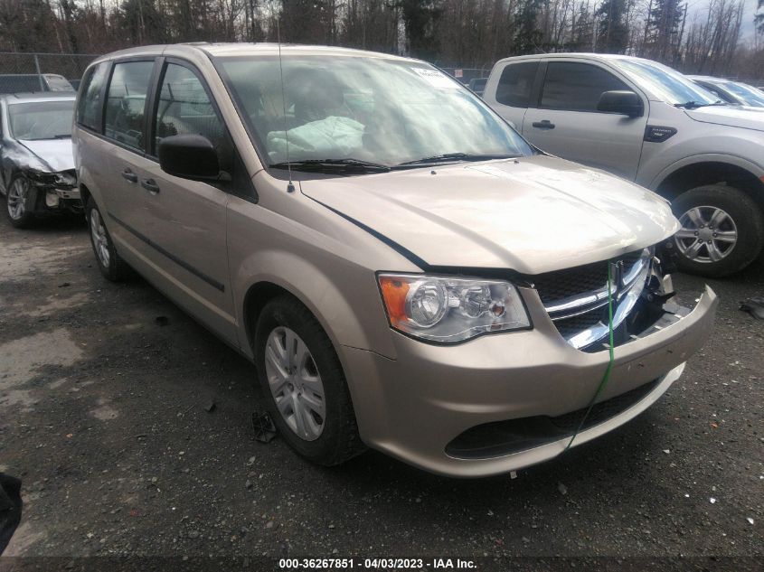 VIN 2C4RDGBGXER238921 2014 DODGE GRAND CARAVAN no.1