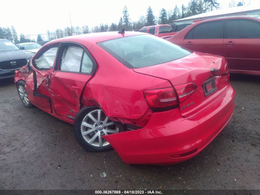 2015 VOLKSWAGEN JETTA SEDAN 1.8T SE - 3VWD17AJXFM271469