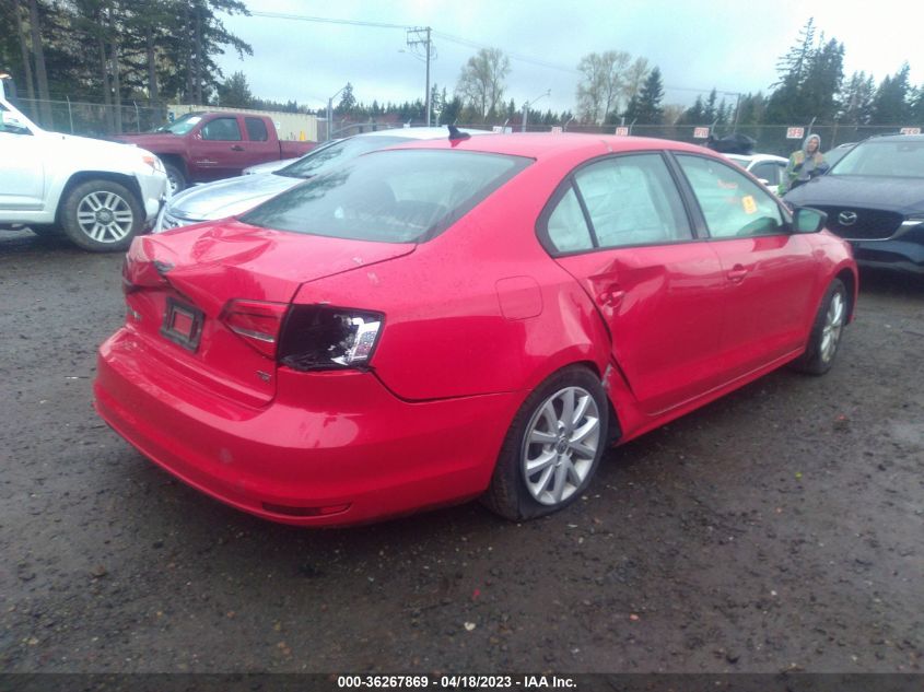 2015 VOLKSWAGEN JETTA SEDAN 1.8T SE - 3VWD17AJXFM271469