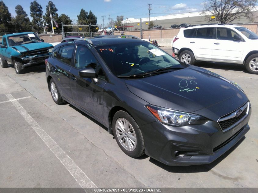 2018 SUBARU IMPREZA PREMIUM - 4S3GTAB64J3715487