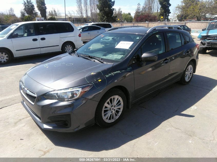 2018 SUBARU IMPREZA PREMIUM - 4S3GTAB64J3715487