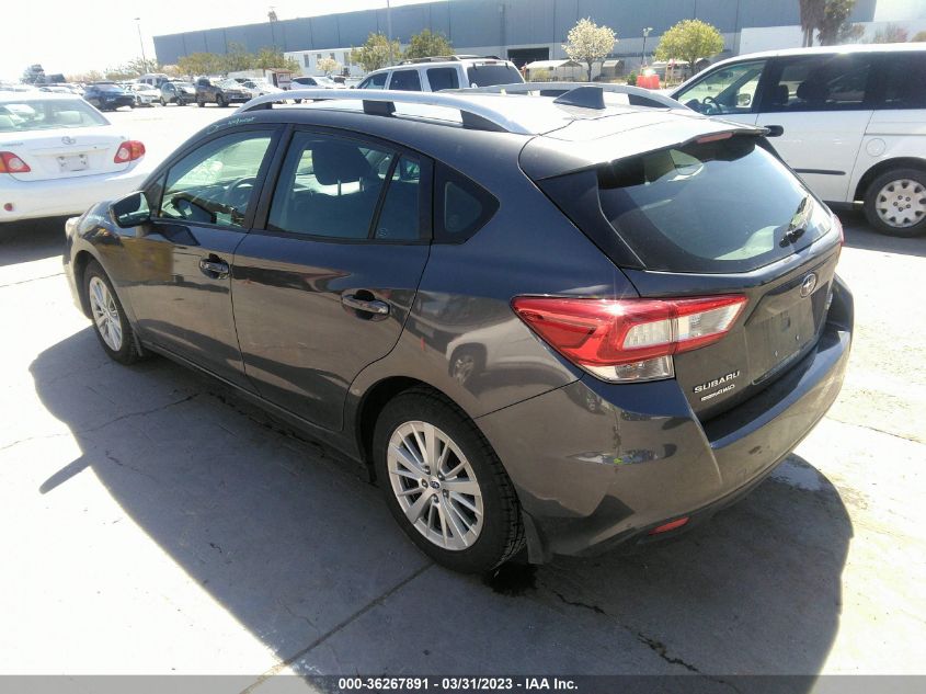 2018 SUBARU IMPREZA PREMIUM - 4S3GTAB64J3715487