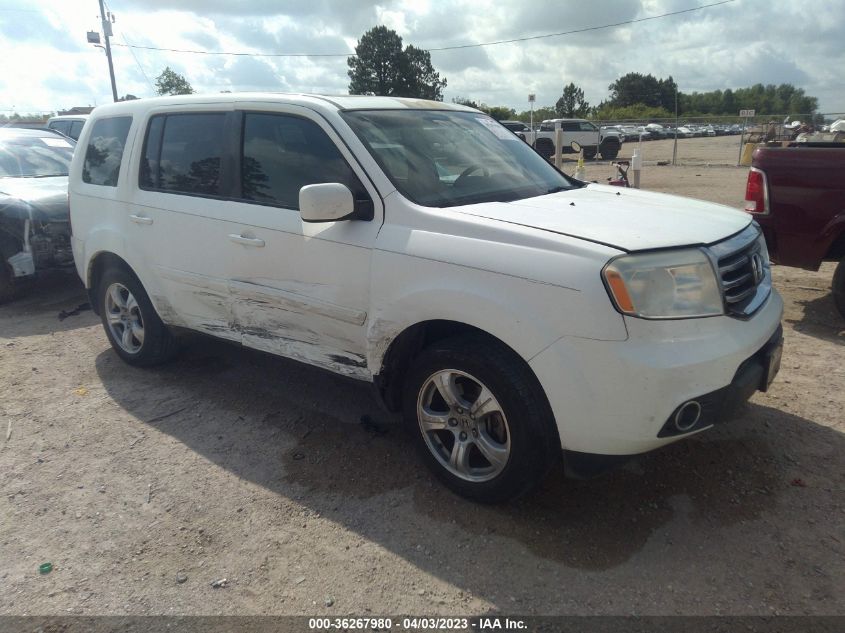 2013 HONDA PILOT EX-L - 5FNYF3H51DB005542