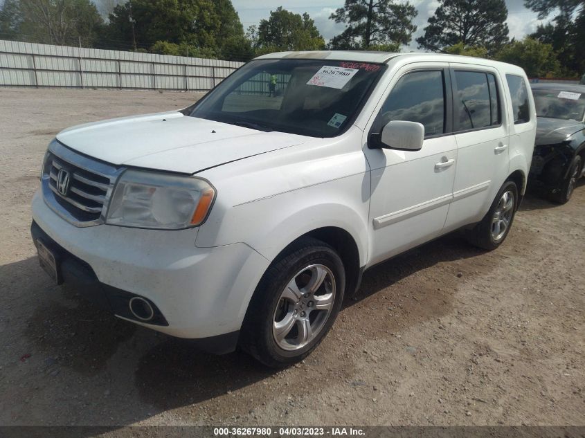 2013 HONDA PILOT EX-L - 5FNYF3H51DB005542