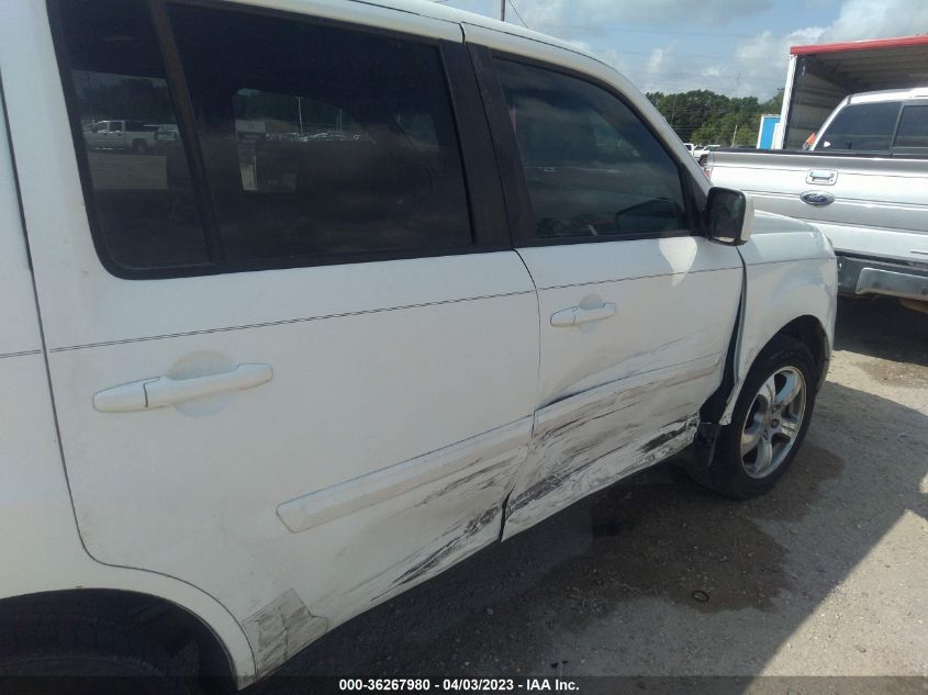 2013 HONDA PILOT EX-L - 5FNYF3H51DB005542