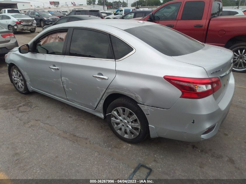 2017 NISSAN SENTRA SV - 3N1AB7AP1HY212090