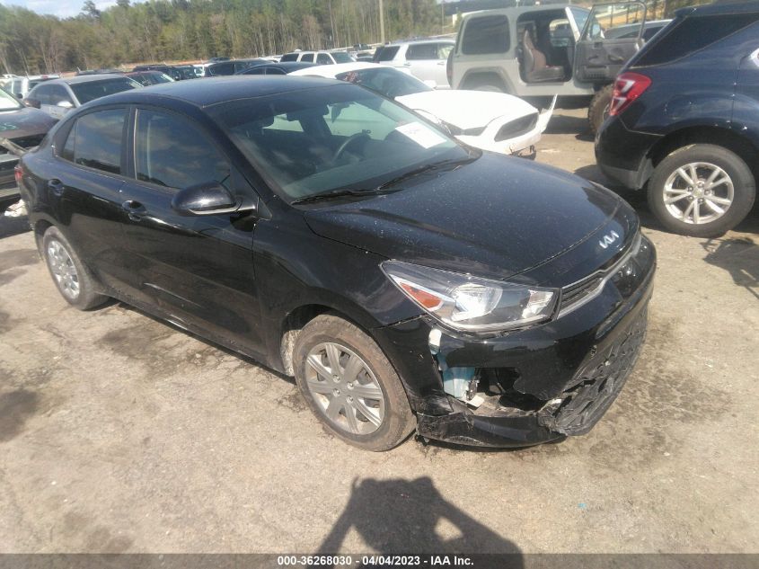 2022 KIA RIO S - 3KPA24AD0NE432416
