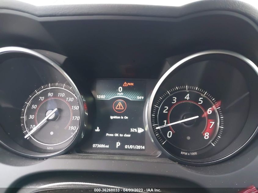 2017 JAGUAR F-TYPE - SAJWA6AT3H8K39186