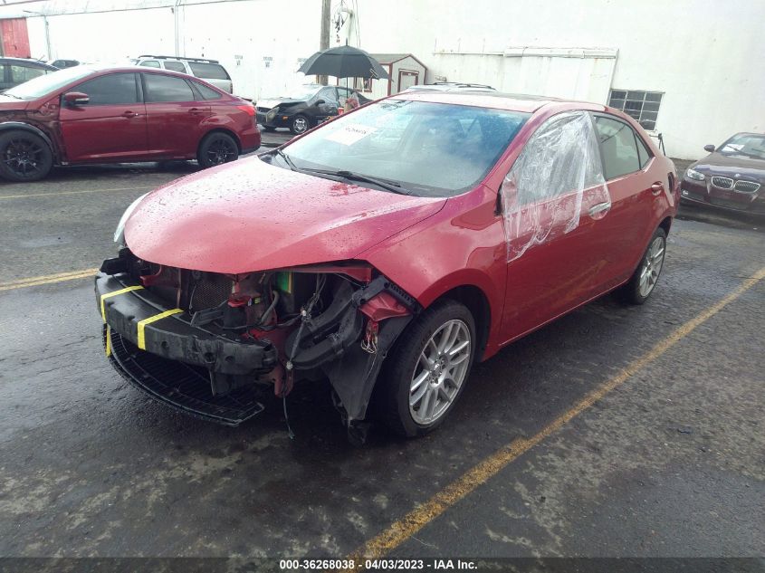 2016 TOYOTA COROLLA L/LE/S/S PLUS/LE PLUS - 2T1BURHE2GC484934