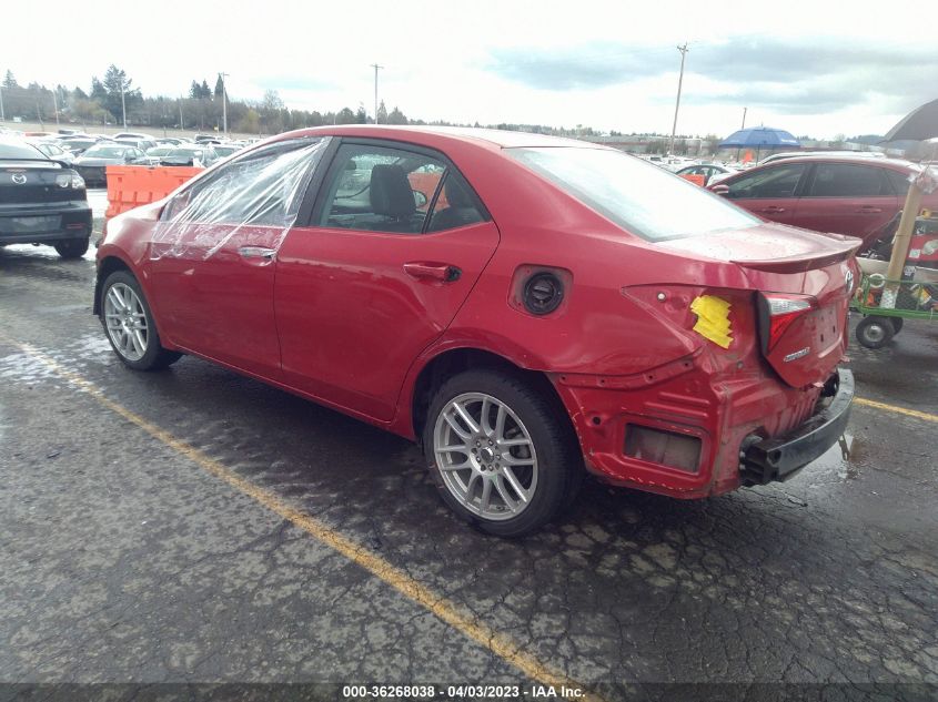 2016 TOYOTA COROLLA L/LE/S/S PLUS/LE PLUS - 2T1BURHE2GC484934