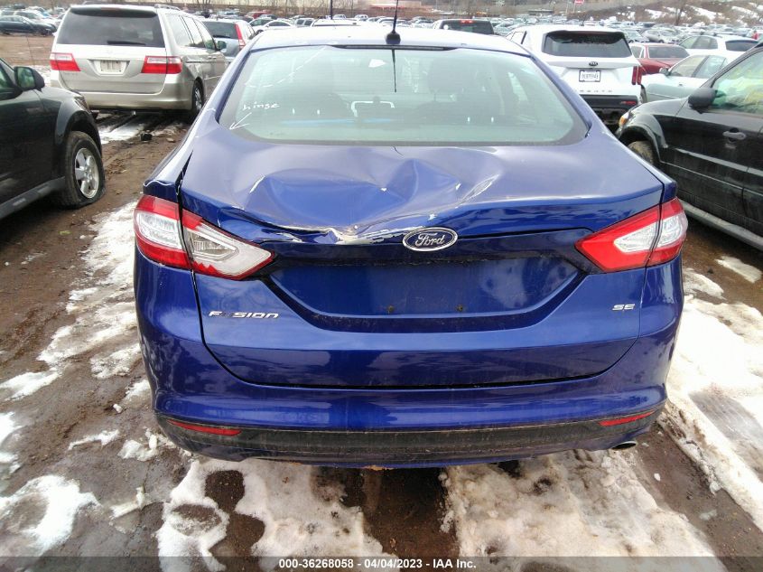 2015 FORD FUSION SE - 1FA6P0H74F5107058