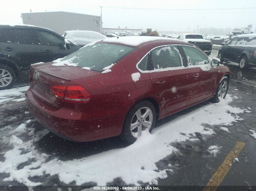 2015 VOLKSWAGEN PASSAT 1.8T LIMITED EDITION - 1VWAS7A34FC107623