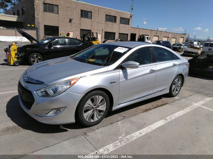 2013 HYUNDAI SONATA HYBRID LIMITED - KMHEC4A44DA072689