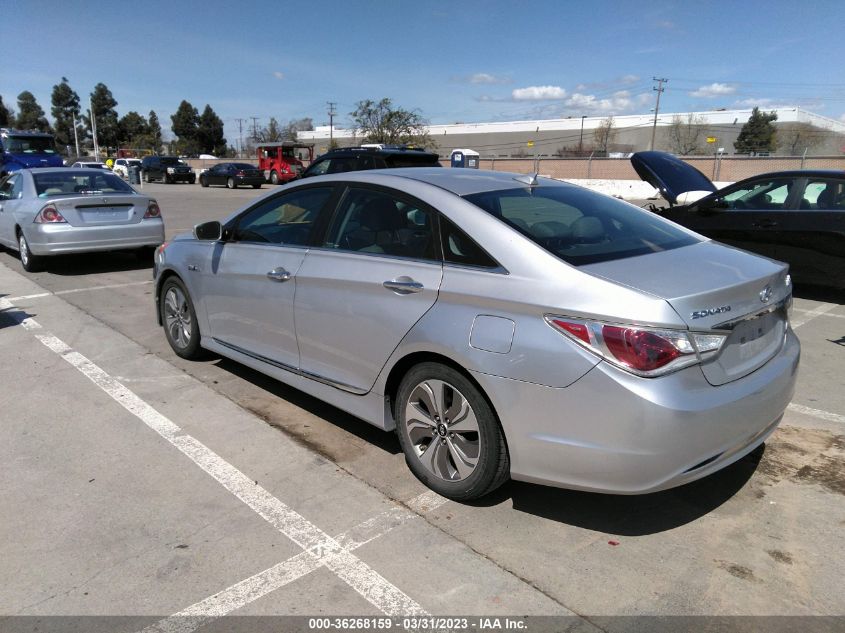 2013 HYUNDAI SONATA HYBRID LIMITED - KMHEC4A44DA072689