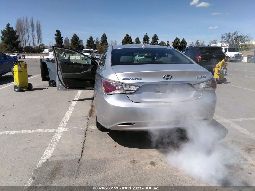 2013 HYUNDAI SONATA HYBRID LIMITED - KMHEC4A44DA072689