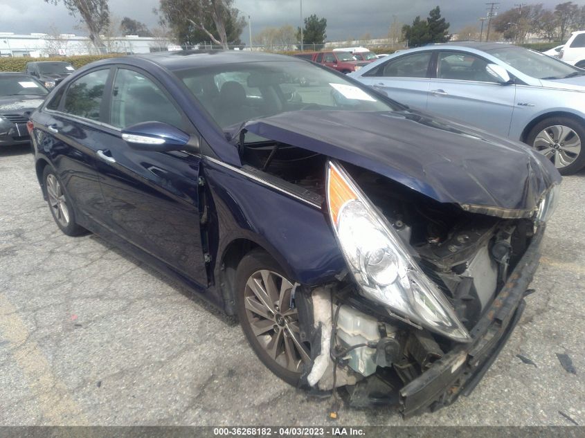 2014 HYUNDAI SONATA LIMITED - 5NPEC4AC1EH910151