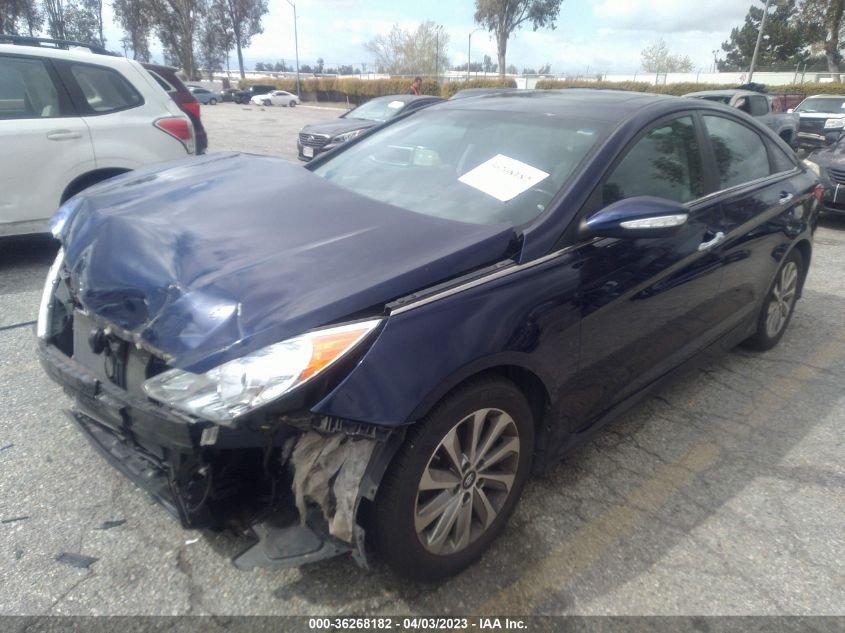 2014 HYUNDAI SONATA LIMITED - 5NPEC4AC1EH910151