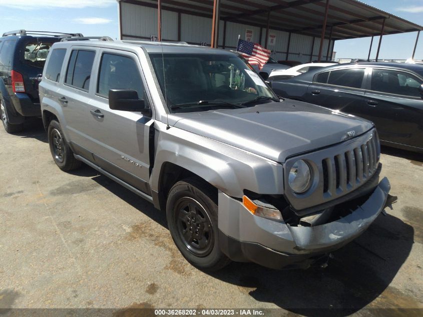 2015 JEEP PATRIOT SPORT - 1C4NJPBB4FD401966