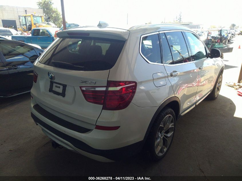 2016 BMW X3 XDRIVE28D - 5UXWY3C54G0N88277