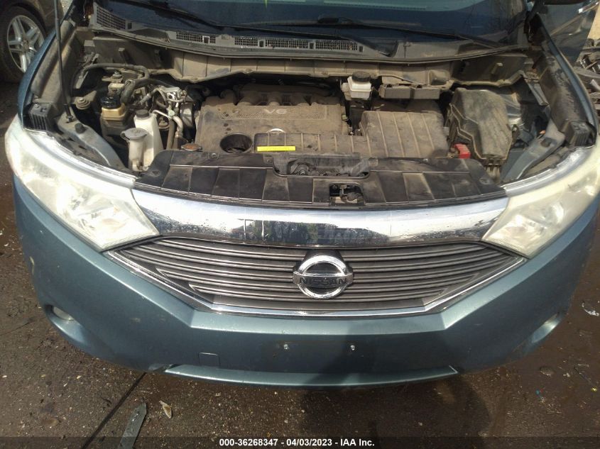 2013 NISSAN QUEST SV - JN8AE2KP8D9063428