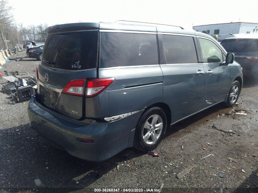 2013 NISSAN QUEST SV - JN8AE2KP8D9063428