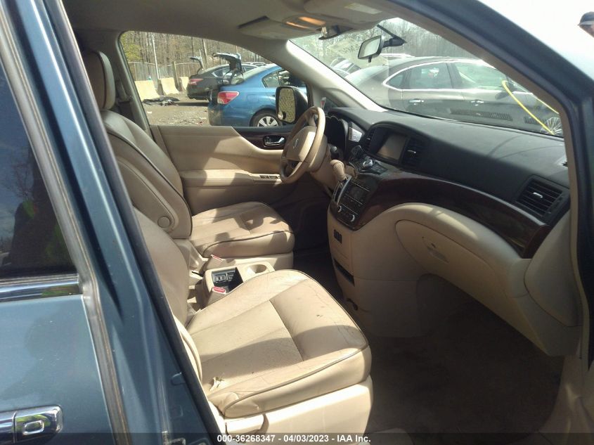 2013 NISSAN QUEST SV - JN8AE2KP8D9063428