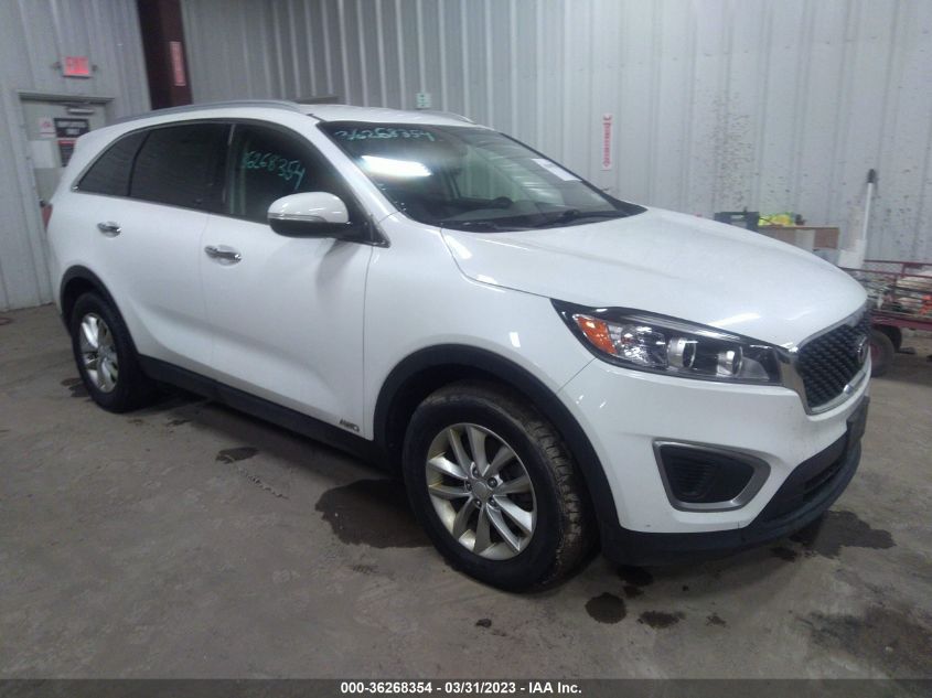 2016 KIA SORENTO LX - 5XYPGDA34GG105302