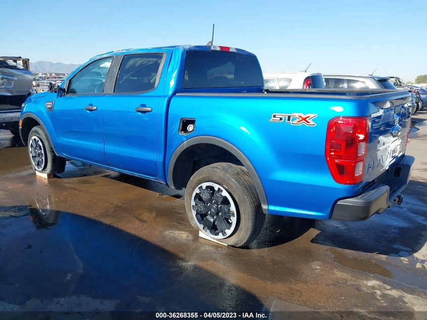 VIN 1FTER4EH7MLD03413 2021 FORD RANGER XL/XLT/LARIAT