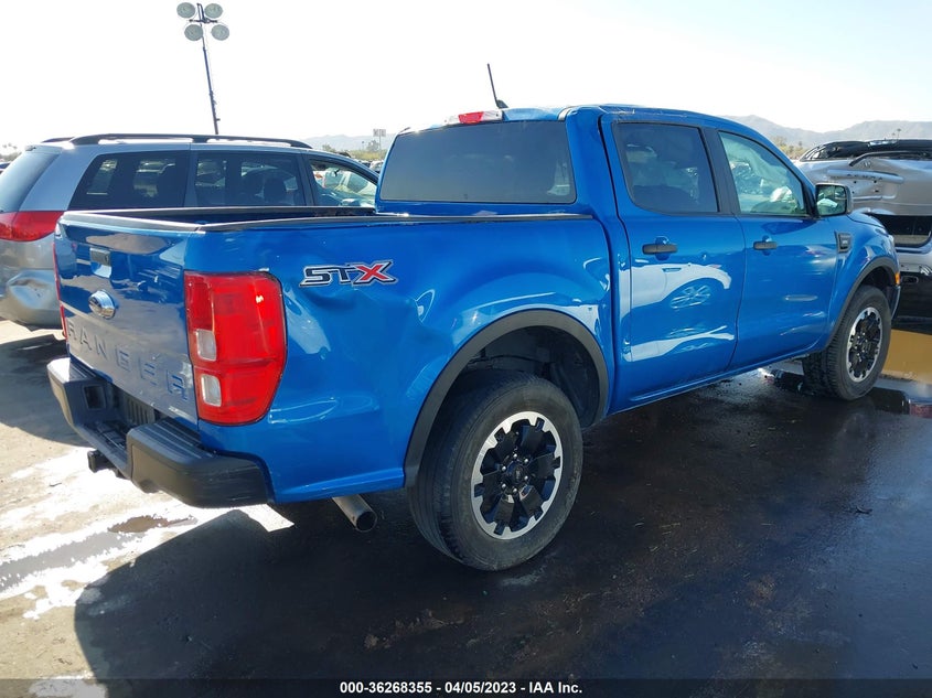 VIN 1FTER4EH7MLD03413 2021 FORD RANGER XL/XLT/LARIAT