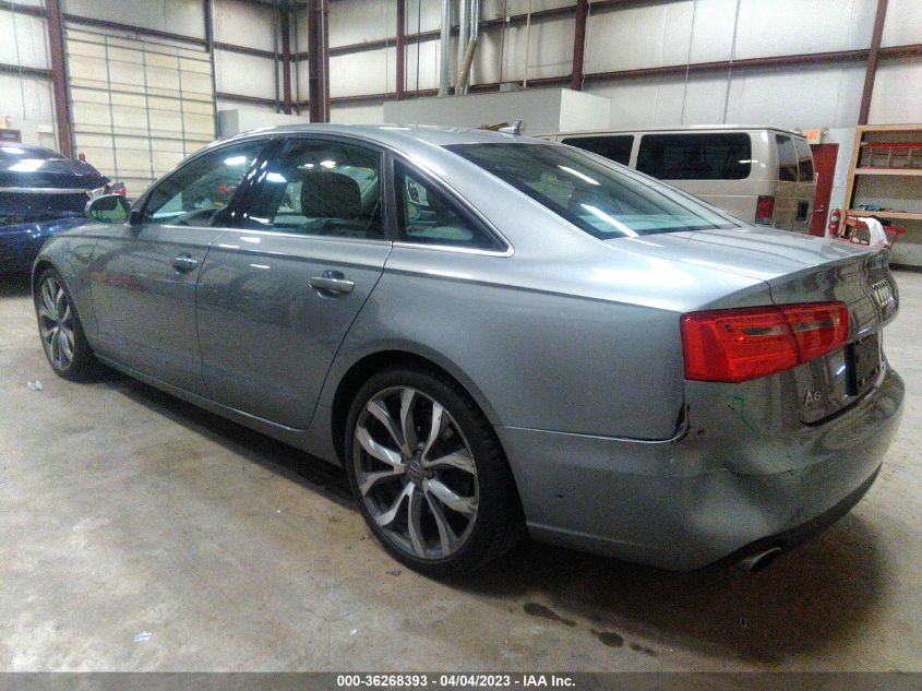 2013 AUDI A6 3.0T PREMIUM PLUS - WAUGGAFC5DN131755