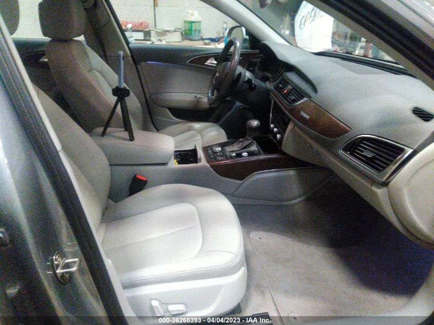 2013 AUDI A6 3.0T PREMIUM PLUS - WAUGGAFC5DN131755