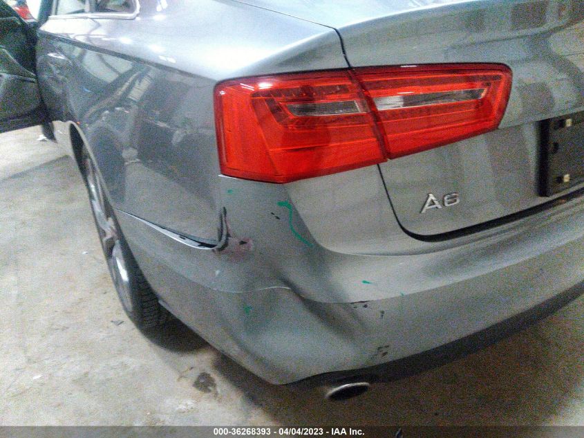 2013 AUDI A6 3.0T PREMIUM PLUS - WAUGGAFC5DN131755