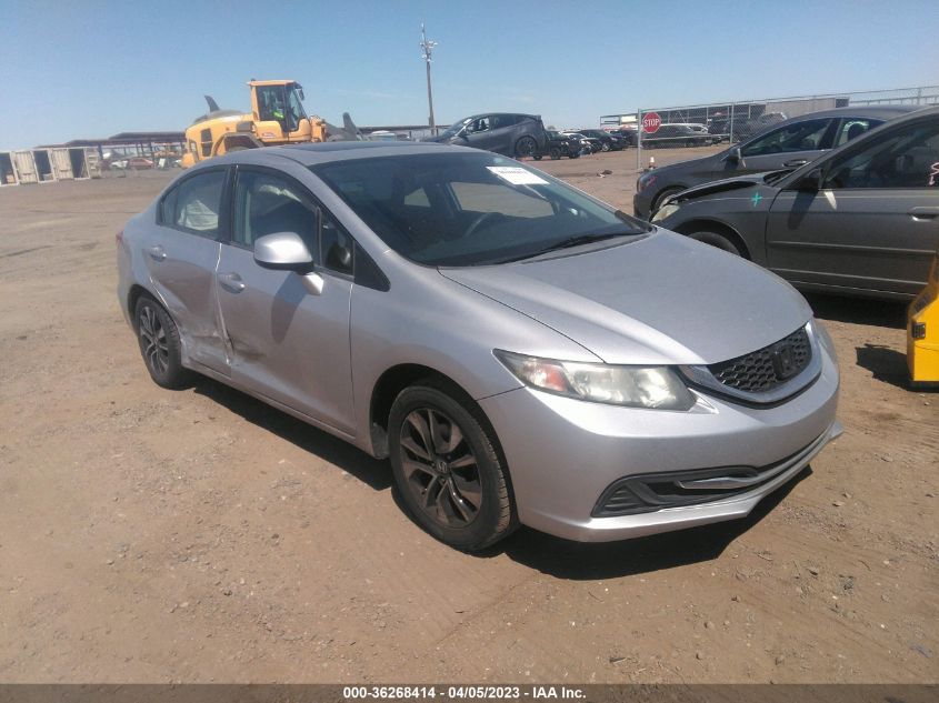 2013 HONDA CIVIC SDN EX - 19XFB2F85DE241501