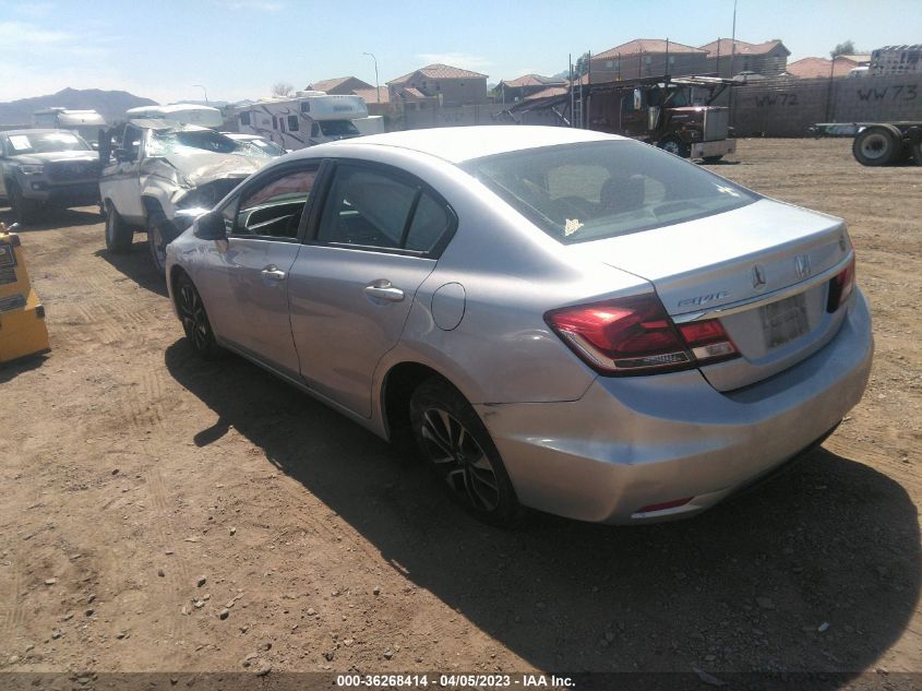 2013 HONDA CIVIC SDN EX - 19XFB2F85DE241501