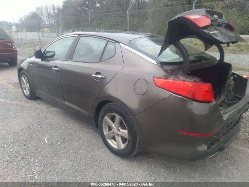 2014 KIA OPTIMA LX - 5XXGM4A73EG323339