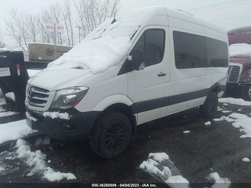 2017 MERCEDES-BENZ SPRINTER PASSENGER VAN WDZFE7CD0HP564463
