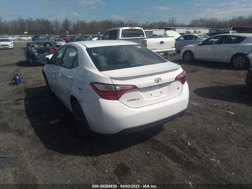 2015 TOYOTA COROLLA L/LE/S/S PLUS/LE PLUS - 2T1BURHE0FC384698