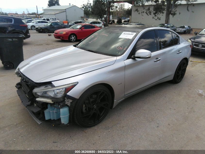 2019 INFINITI Q50 3.0T LUXE - JN1EV7AP5KM510824