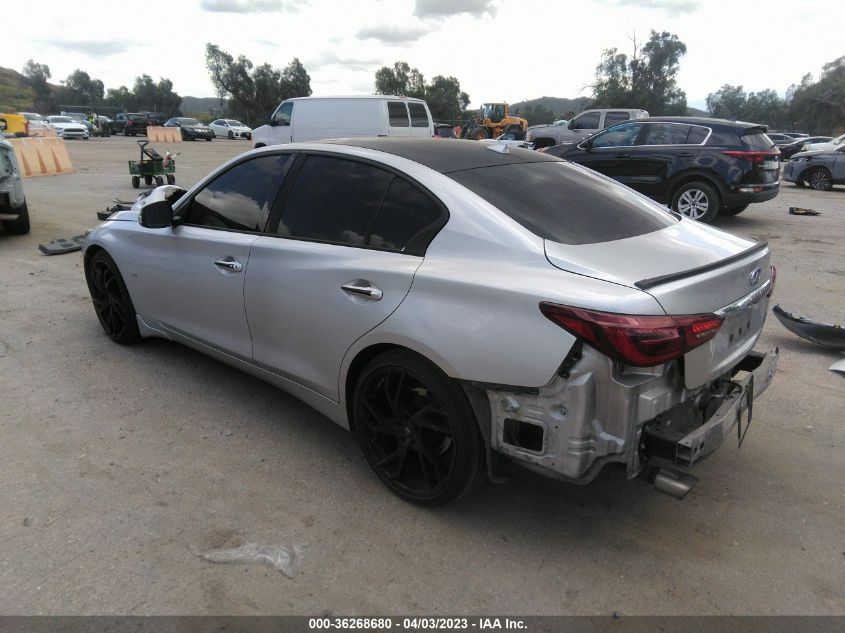 2019 INFINITI Q50 3.0T LUXE - JN1EV7AP5KM510824