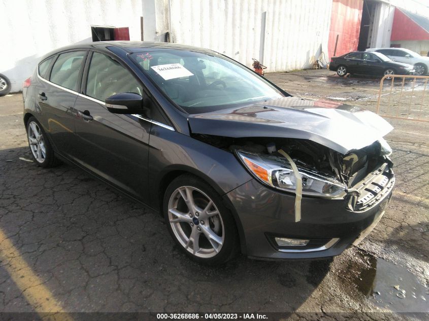 2015 FORD FOCUS TITANIUM - 1FADP3N23FL248314