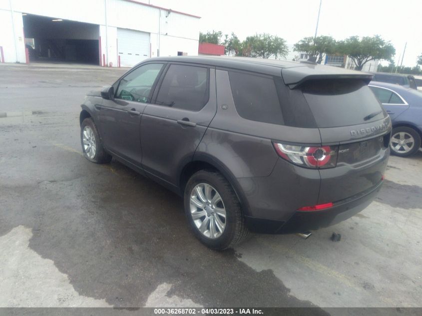 2016 LAND ROVER DISCOVERY SPORT SE - SALCP2BG5GH560101