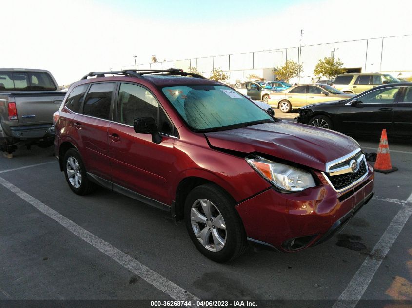 2014 SUBARU FORESTER 2.5I LIMITED - JF2SJAHC1EH474267