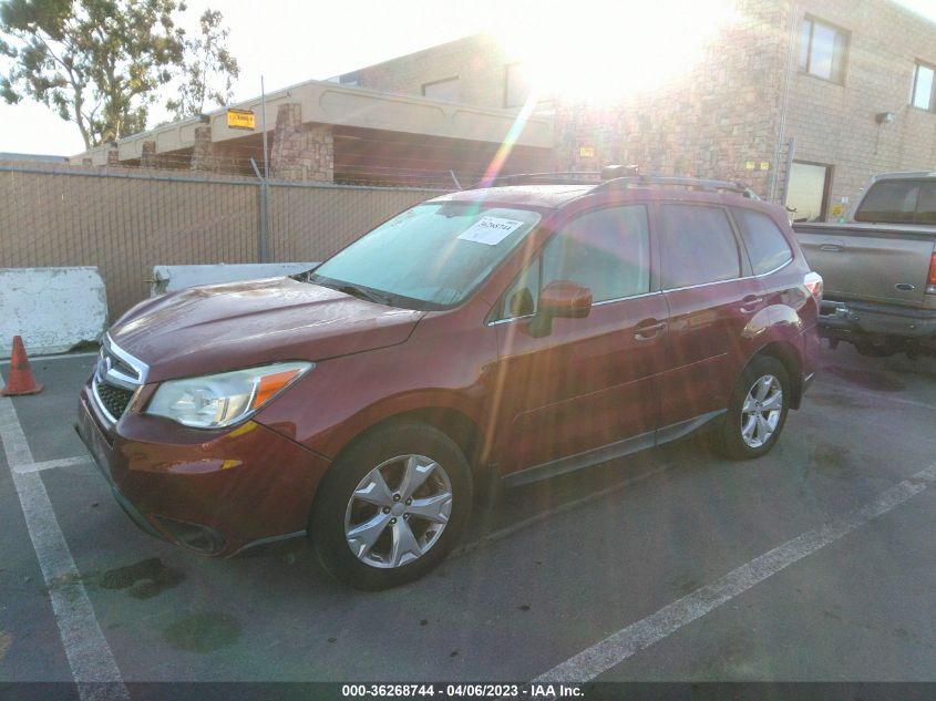 2014 SUBARU FORESTER 2.5I LIMITED - JF2SJAHC1EH474267
