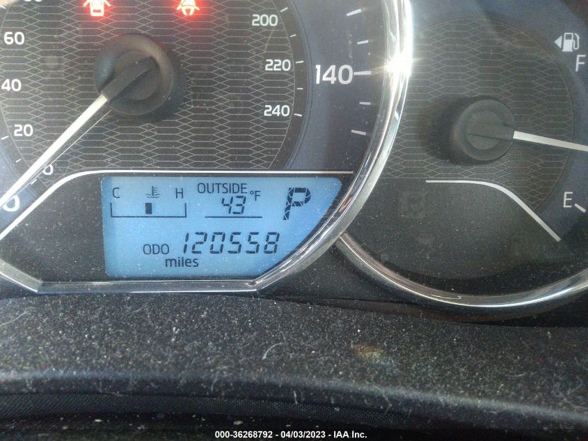 2015 TOYOTA COROLLA LE - 2T1BURHE4FC321667