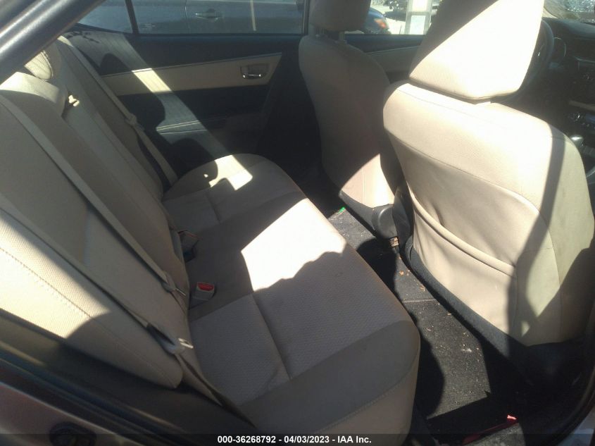 2015 TOYOTA COROLLA LE - 2T1BURHE4FC321667