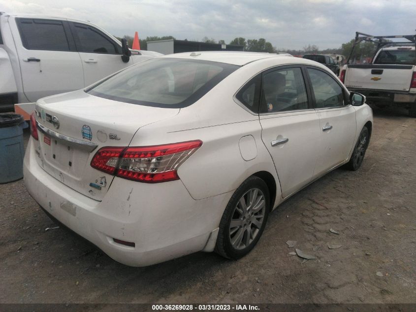 2013 NISSAN SENTRA SL - 3N1AB7AP7DL639684