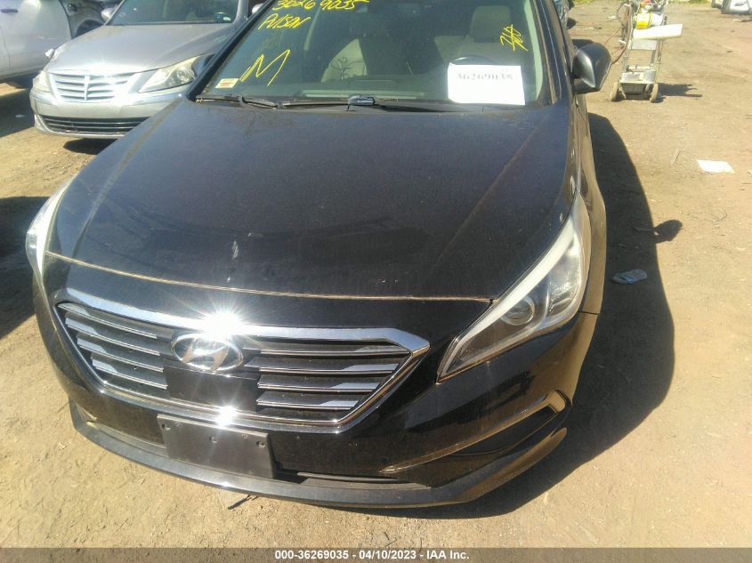 2015 HYUNDAI SONATA 2.4L LIMITED - 5NPE34AF3FH139395