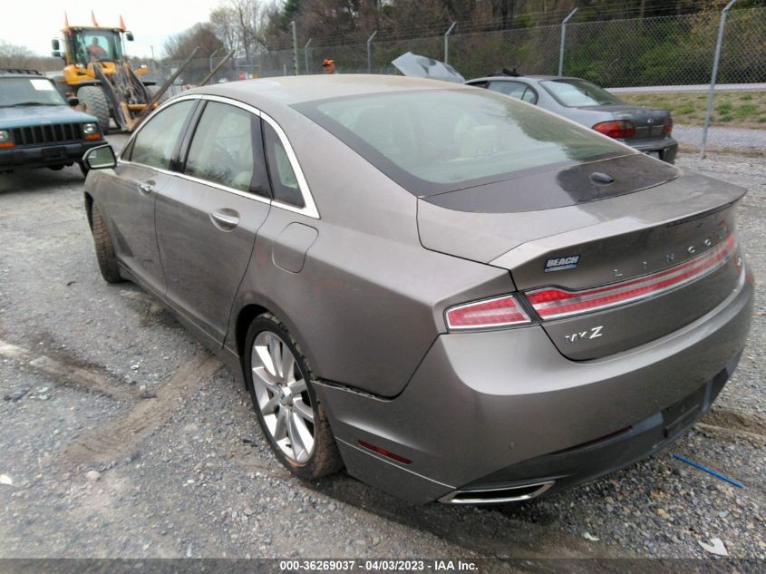 2015 LINCOLN MKZ HYBRID 3LN6L2LU4FR623119