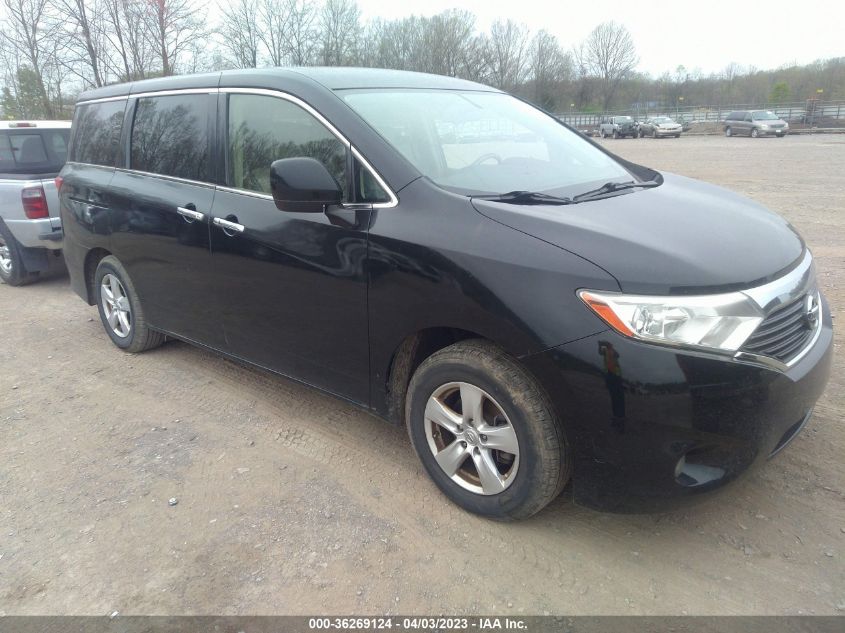 2013 NISSAN QUEST SV - JN8AE2KP3D9067984