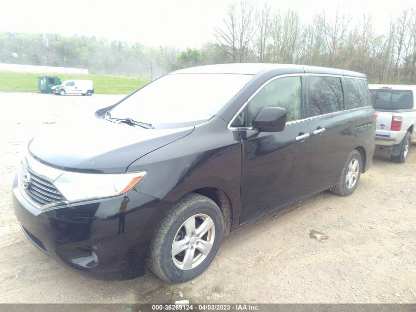 2013 NISSAN QUEST SV - JN8AE2KP3D9067984